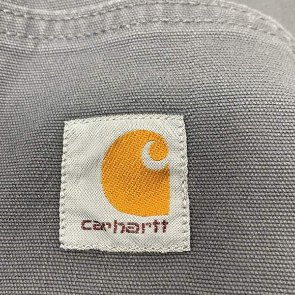 Carhartt Relaxed Fit grey shorts pockets cotton blend - Picture 3 of 6